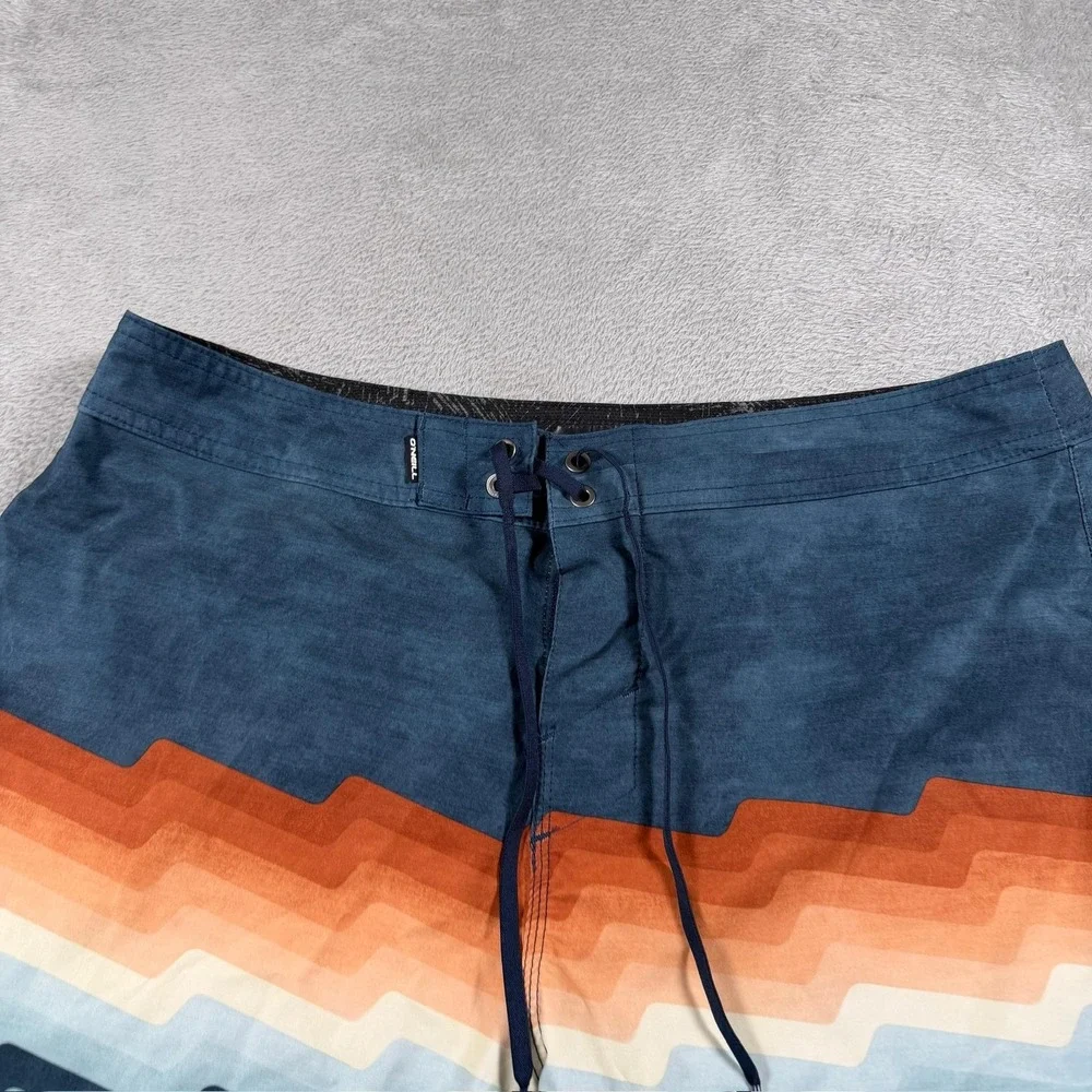O'Neill‎ Hyperfreak Board Shorts Mens 33 Multicolor Surf Swim Stretch Vacation